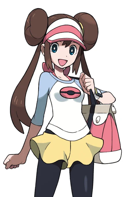 Thinking about how the BW2 Pokemon player characters Nate and Rosa's outfits make no sense but somehow still works as a design should be studied more, I think