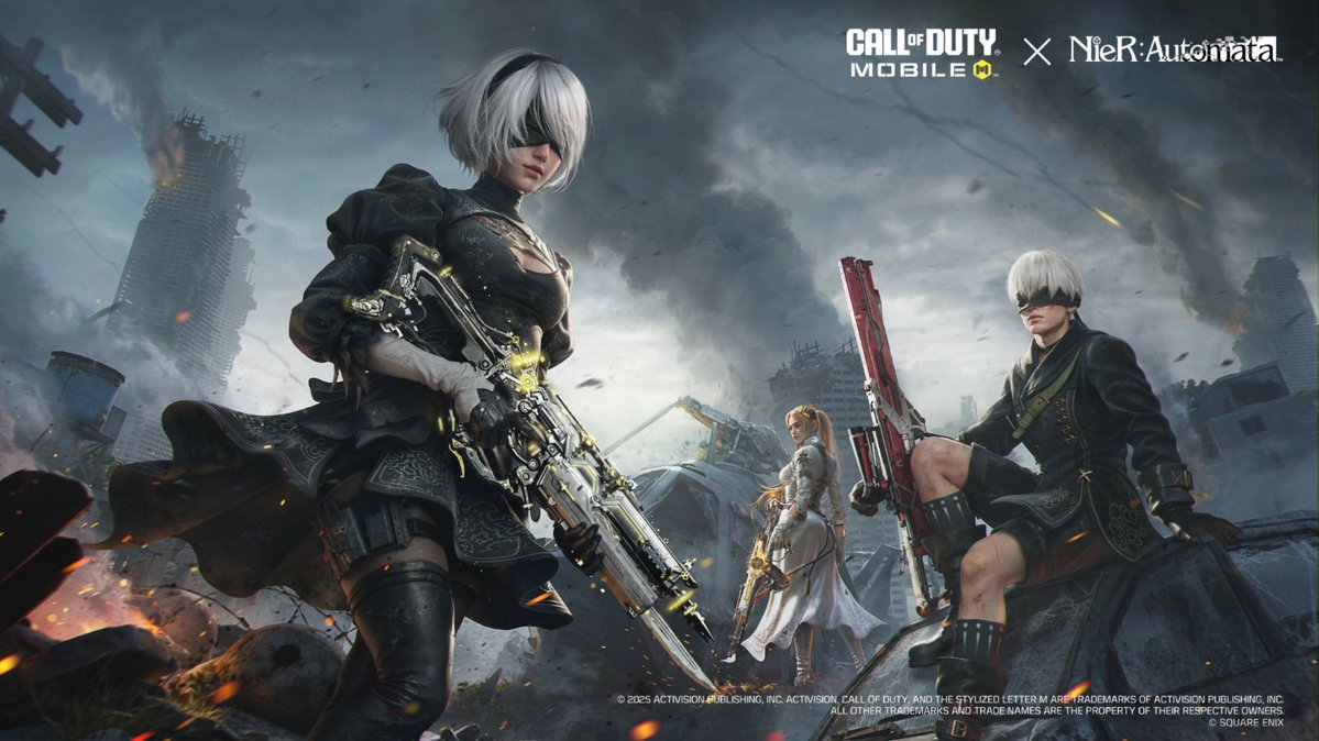 Call of Duty: Mobile (@playcodmobile) on Twitter photo Not all machines follow orders 🦾
<a href="/NieR_JPN/">NieR公式PRアカウント</a> x Call of Duty: Mobile Draws are live NOW! Not all machines follow orders 🦾
<a href="/NieR_JPN/">NieR公式PRアカウント</a> x Call of Duty: Mobile Draws are live NOW!