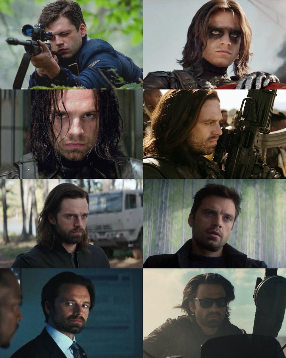 sebstanarchive's tweet image. Sebastian Stan’s screen time per MCU project, with the % relative to the total runtime:

TFA: 8 min (6.5%)
TWS: 13 min 15 s (9.6%)
CW: 22 min (15%)
IW: 2 min (1.4%)
ENDGAME: 2 min 15 sec (1.1%)
TFATWS: 74 min (22.5%)
BNW: 2 min 30 sec (2.1%)
THUNDERBOLTS: 9 min 30 sec (7.5%)