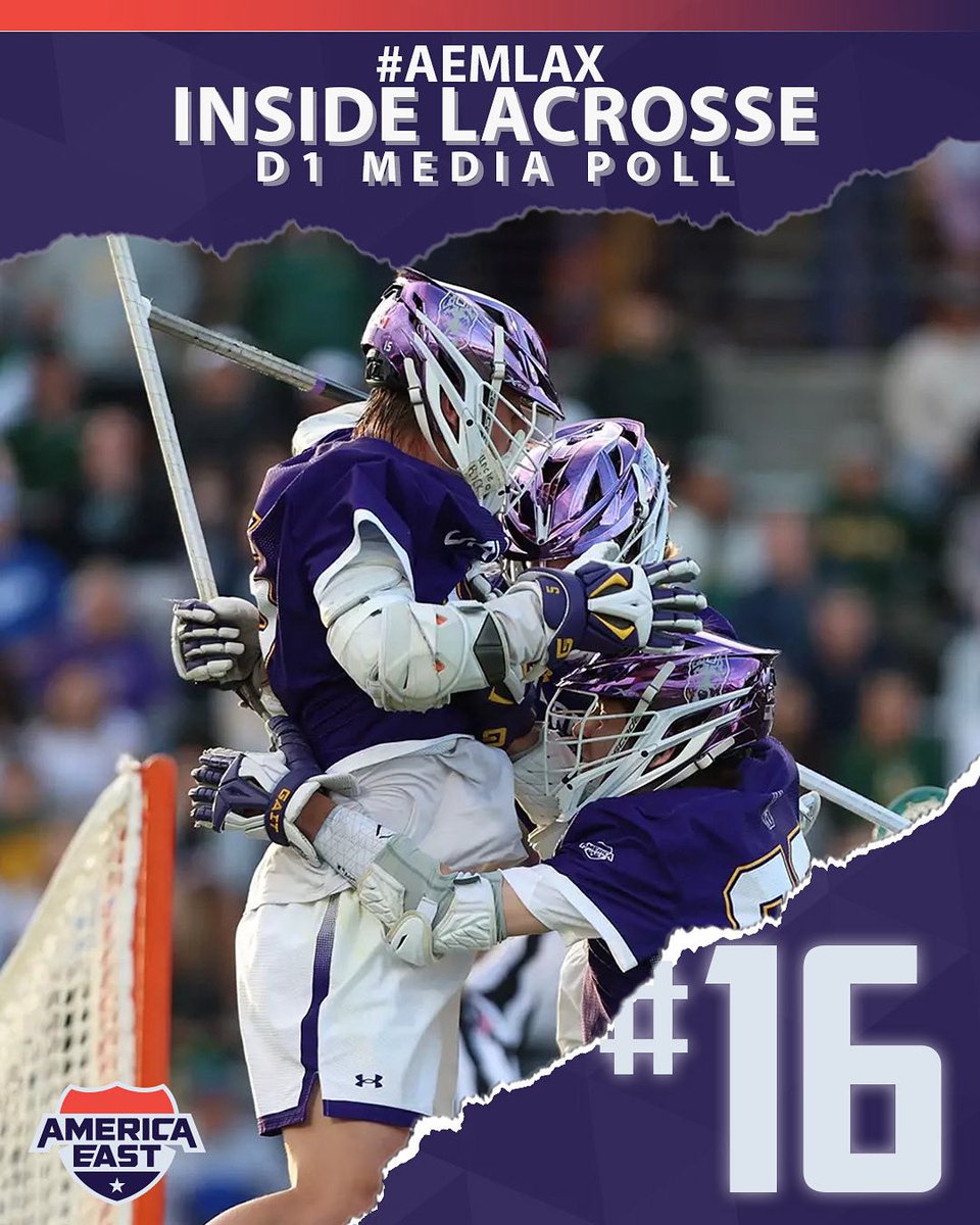 America East (@americaeast) on Twitter photo The 2025 #AEMLAX Champions, <a href="/UAlbanyMLax/">UAlbany Lacrosse</a> , end the year ranked 16th in the <a href="/Inside_Lacrosse/">Inside Lacrosse</a> media poll. The 2025 #AEMLAX Champions, <a href="/UAlbanyMLax/">UAlbany Lacrosse</a> , end the year ranked 16th in the <a href="/Inside_Lacrosse/">Inside Lacrosse</a> media poll.