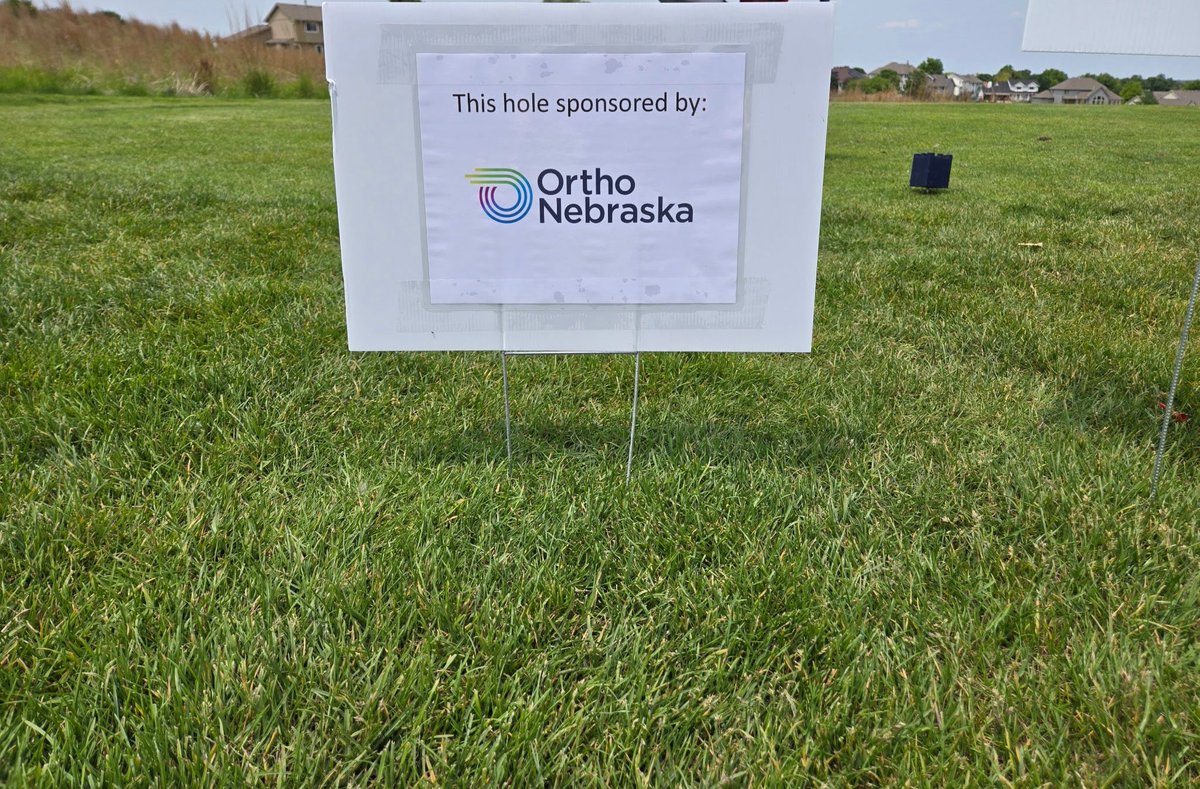 Nebraska ATs (@nsata) on Twitter photo Thanks to <a href="/OrthoNebraska/">OrthoNebraska</a> for being a hole sponsor of the 2025 NSATA Golf Scramble. It was a beautiful day on course! Thanks to <a href="/OrthoNebraska/">OrthoNebraska</a> for being a hole sponsor of the 2025 NSATA Golf Scramble. It was a beautiful day on course!