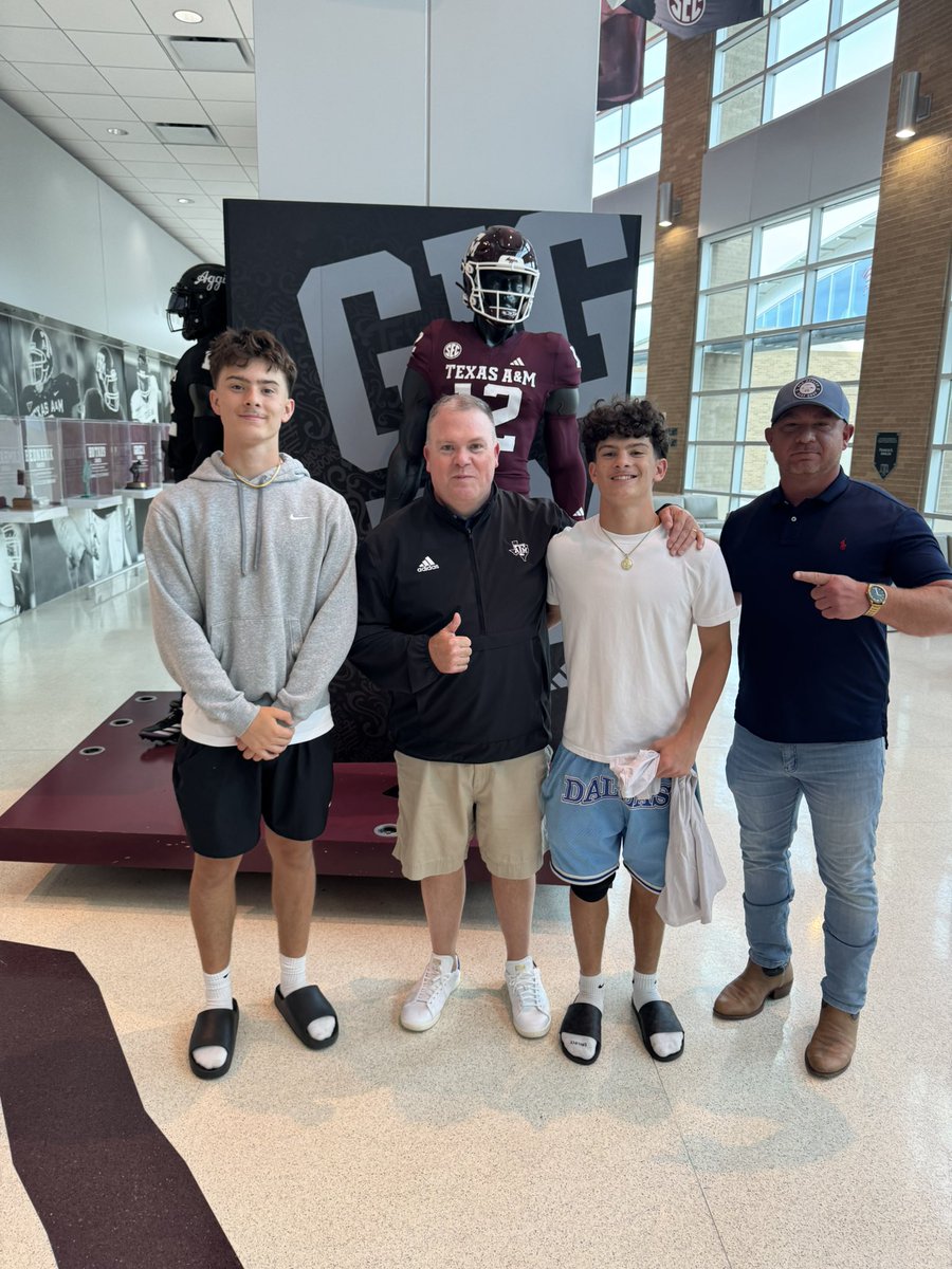 Collin de Leòn (@collinde_leon26) on Twitter photo Thank you <a href="/AggieFootball/">Texas A&M Football</a> and <a href="/CoachBateman/">Jay Bateman</a> for the visit and tour <a href="/SachseStangs/">Sachse HS Football</a> <a href="/CoachFWilliams/">Forrest Williams</a> <a href="/BullittFA/">BullittFootballAcademy</a> Thank you <a href="/AggieFootball/">Texas A&M Football</a> and <a href="/CoachBateman/">Jay Bateman</a> for the visit and tour <a href="/SachseStangs/">Sachse HS Football</a> <a href="/CoachFWilliams/">Forrest Williams</a> <a href="/BullittFA/">BullittFootballAcademy</a>