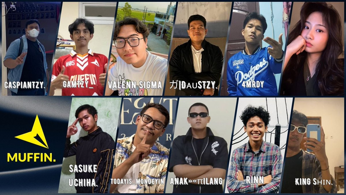 48MLC48's tweet photo. Please Welcome
@MuffinOfficial_ Mobile Legend Roster
Good Luck and Have Fun @A_MutheJKT48
#Wotaplay https://t.co/75rvTJBLhL