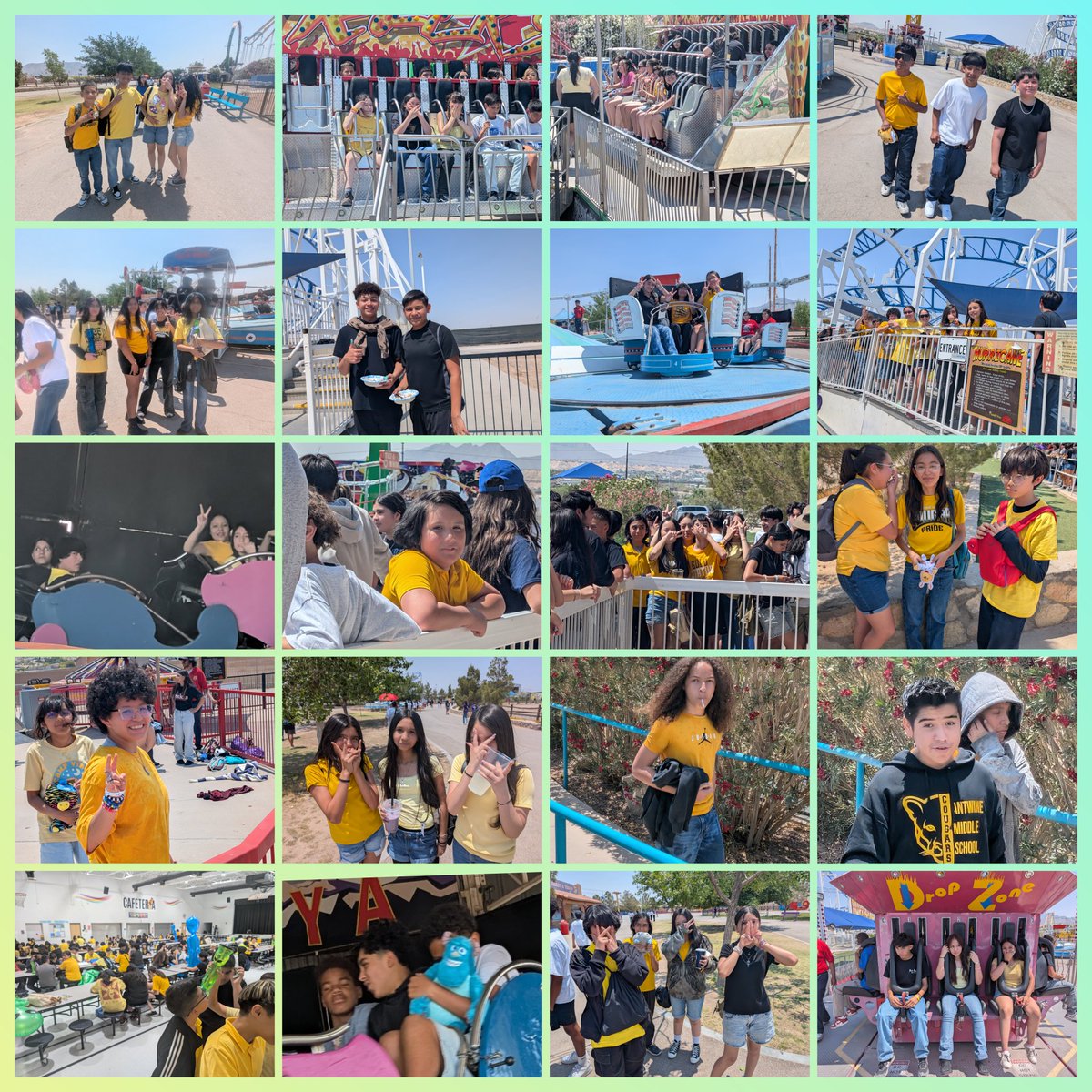 Michelle Villalobos (@hurshelams_art) on Twitter photo Recap for the week;
Wrapping up our year with fun in the sun! ❤️ It was the highlight of year for these artists. <a href="/iGalindo_AMS/">Mr. Galindo</a> <a href="/MChavez_AMS/">Monica Chavez</a> <a href="/HAntwine_MS/">Patricia Pedroza</a> Recap for the week;
Wrapping up our year with fun in the sun! ❤️ It was the highlight of year for these artists. <a href="/iGalindo_AMS/">Mr. Galindo</a> <a href="/MChavez_AMS/">Monica Chavez</a> <a href="/HAntwine_MS/">Patricia Pedroza</a>