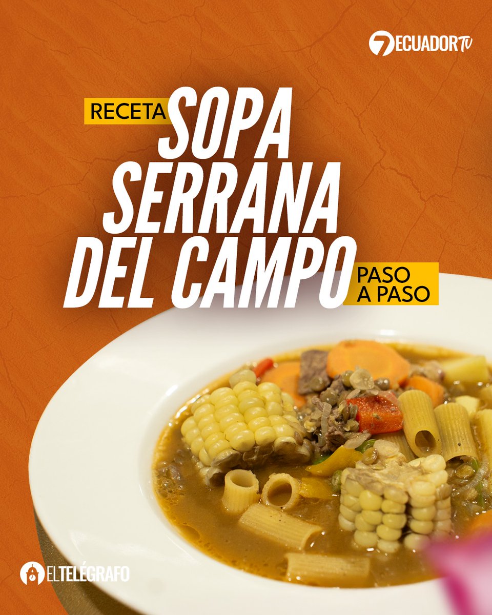 #ChefBigotes | Descubre todos los secretos para preparar una deliciosa Sopa Serrana del Campo. El Chef Alberto nos cuenta todos los secretos. #LéeloenET: is.gd/U7QaBV