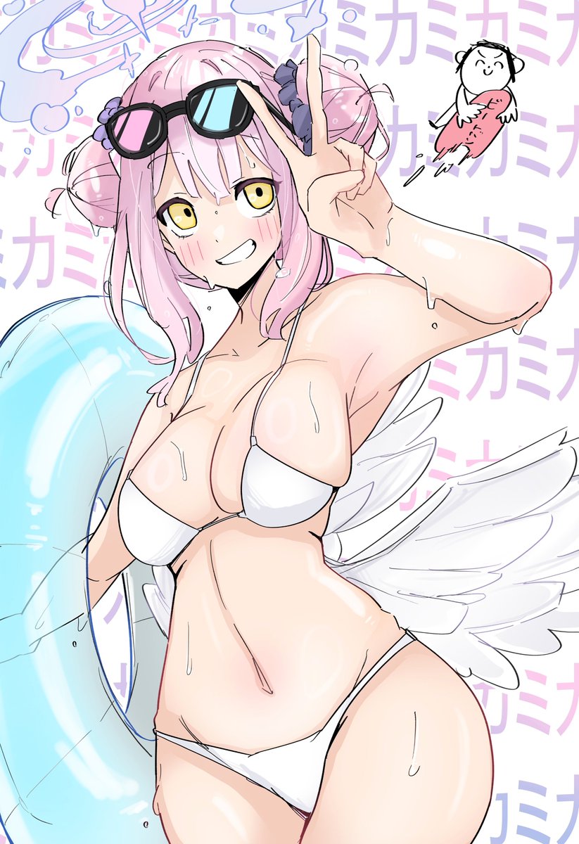 #原作の隣に自分の作品を貼る