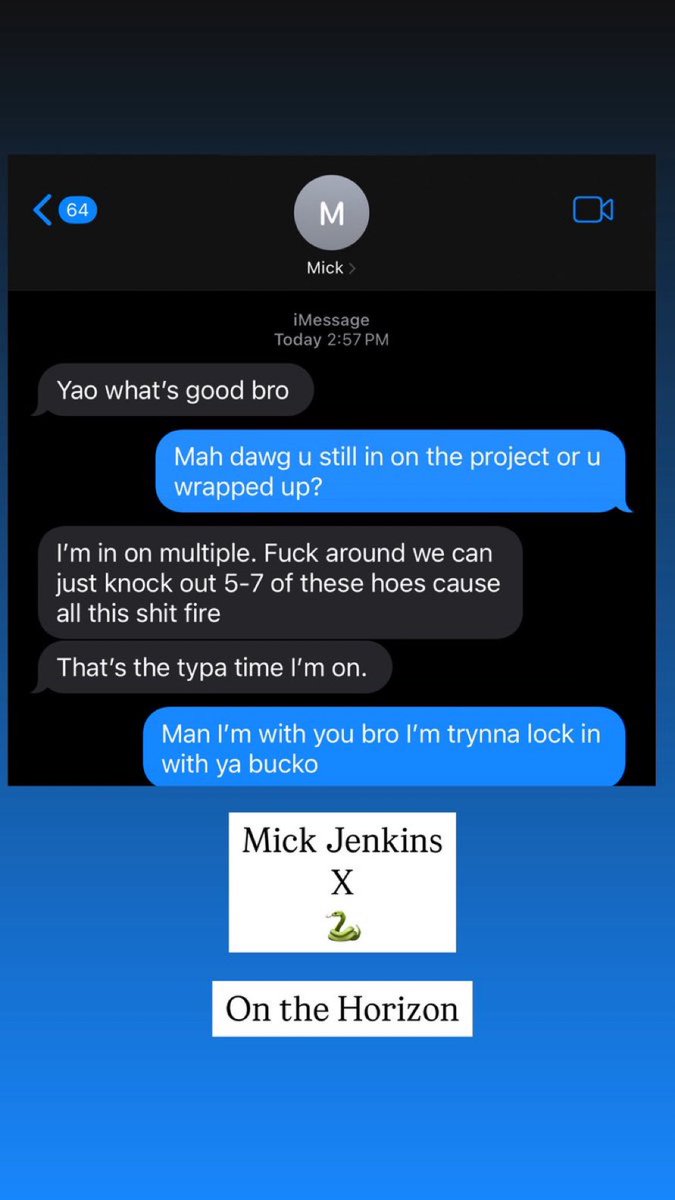 FilmsDee's tweet image. 💬 Alert ‼️ New @mickjenkins and @PythonP_ OTH