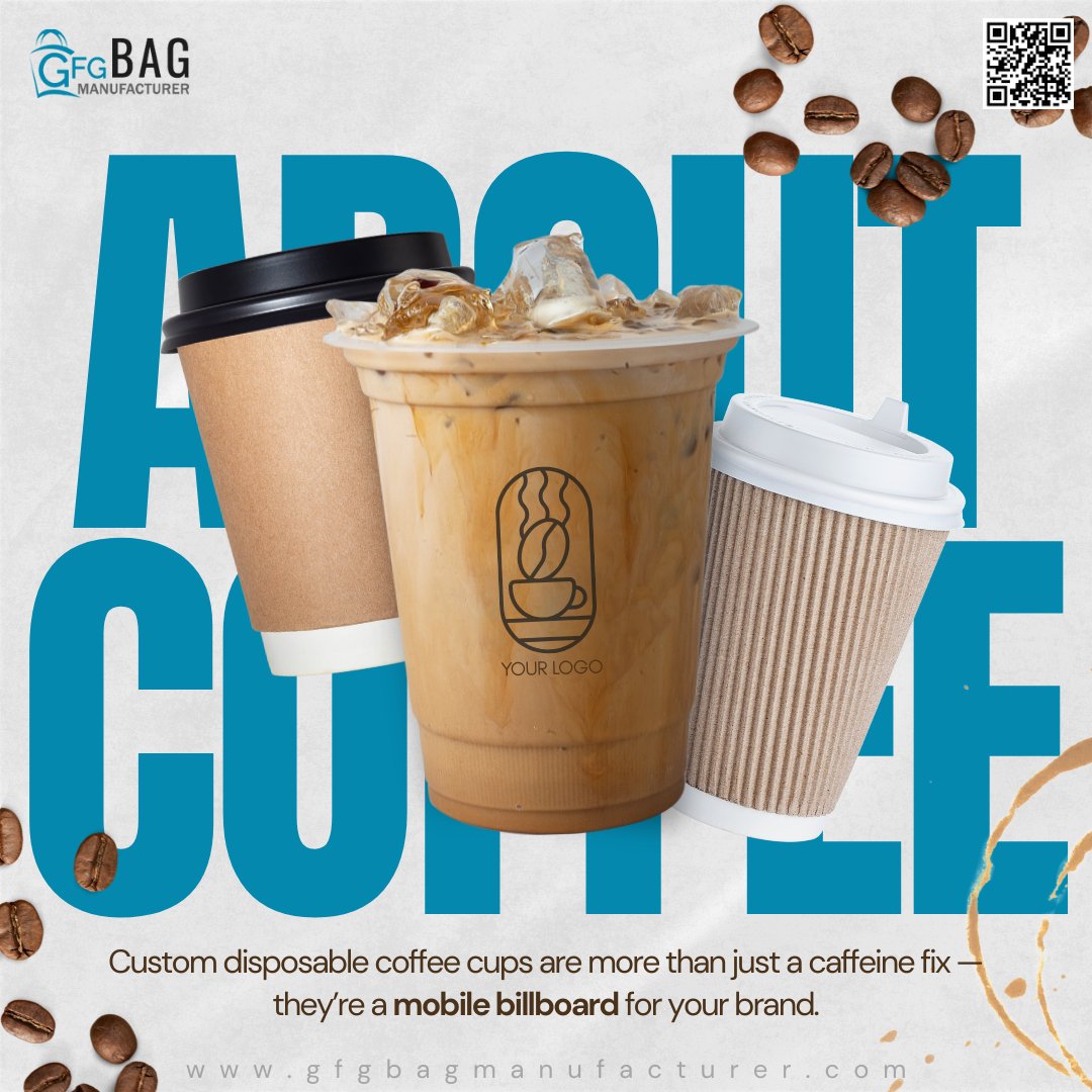 GFGManufacturer's tweet image. 𝗕𝗿𝗲𝘄 𝗜𝘁. 𝗕𝗿𝗮𝗻𝗱 𝗜𝘁. 𝗕𝗿𝗶𝗻𝗴 𝗜𝘁 𝗘𝘃𝗲𝗿𝘆𝘄𝗵𝗲𝗿𝗲. ☕
Let your brand warm hands and win hearts — one cup at a time.
📞 +1 865 770 3722
📨 info@gfgbagmanufacturer.com
💻 gfgbagmanufacturer.com

#disposablepackaging #gfgdifference #gfgbagmanufacturer