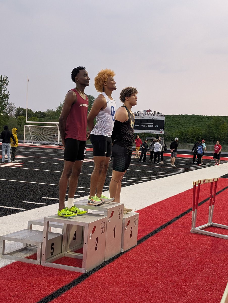 Gabe Olson also qualifying for State in the 200!