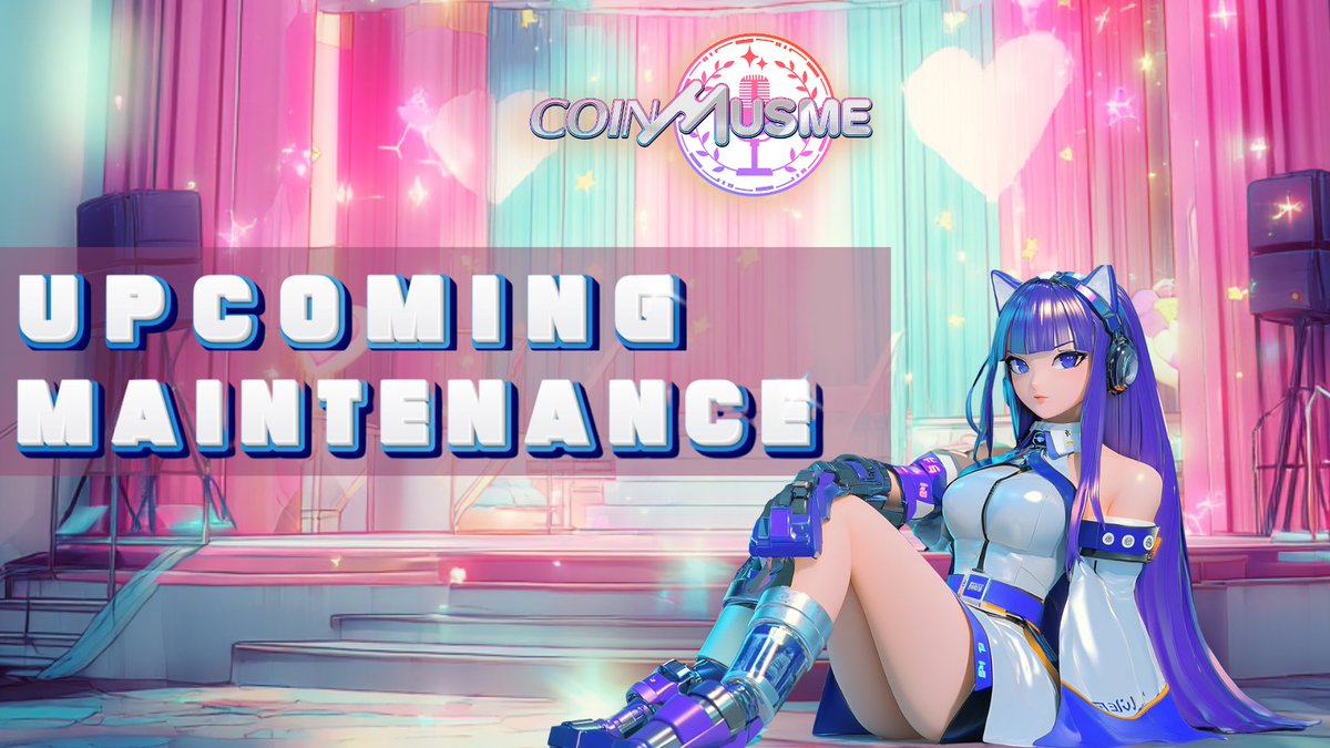 UPCOMING! 🛠️ CoinMusme Game Maintenance 👩‍🔧

Game maintenance will be implemented on June 3, 03:00-06:00 UTC. 

✍️ Quick Notes:
• The maintenance time might be adjusted depending on cases.  
• To prevent data corruption, please refrain from accessing game right before