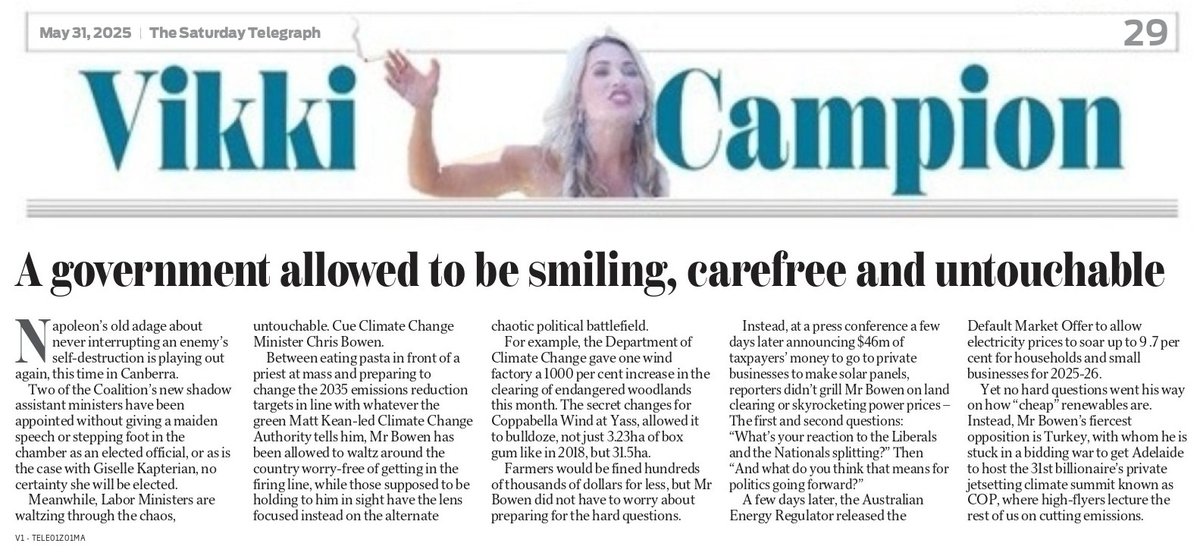 #BackbenchBarnaby (via conduit Vikki Campion) gives his first, seething post-demotion missive. He doesn't disappoint.

"Two new shadow assistant ministers haven't even given a maiden speech!" he whined via Vikki.

But they won't stagger into Question Time, Barn.🥴So there's that.