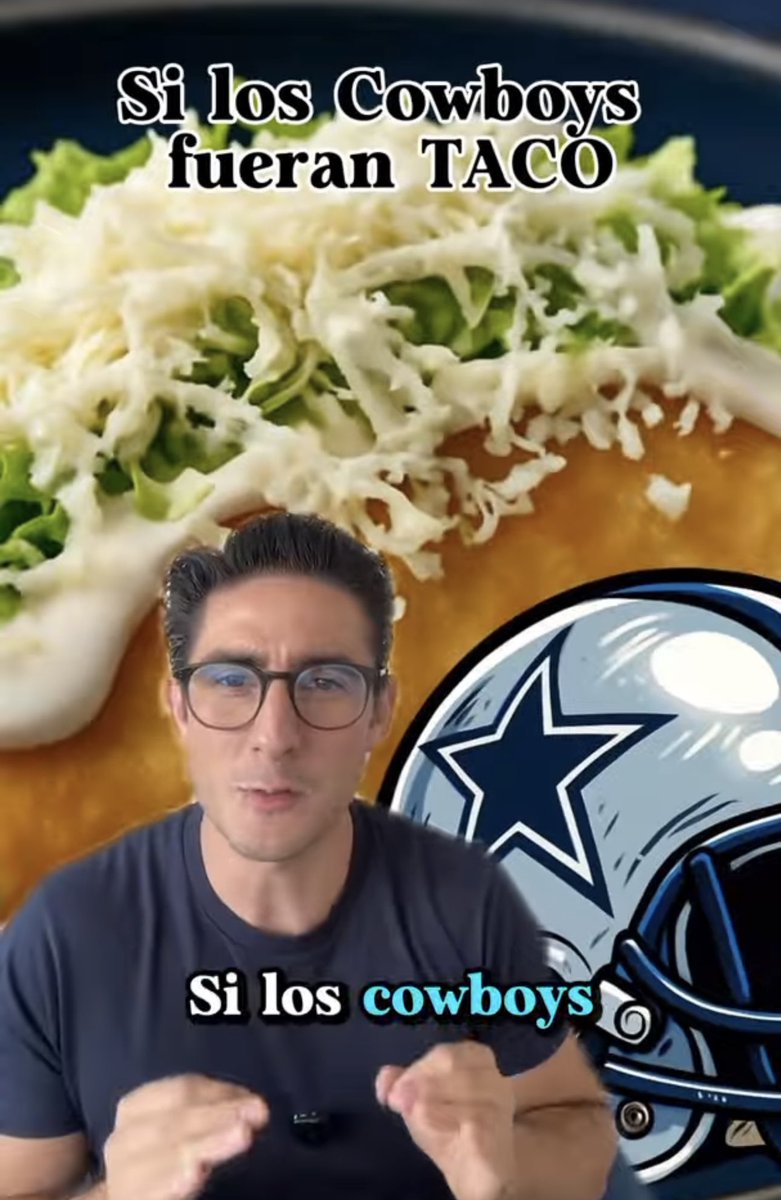 Cómo ven este taco? youtube.com/shorts/RGjKBQy… <a href="/Vaquerosdedall1/">Vaquerosdedallas</a> <a href="/DallasCowboysMX/">Dallas Cowboys MX</a> <a href="/DCowboys_esp/">DallasCowboys_esp</a>