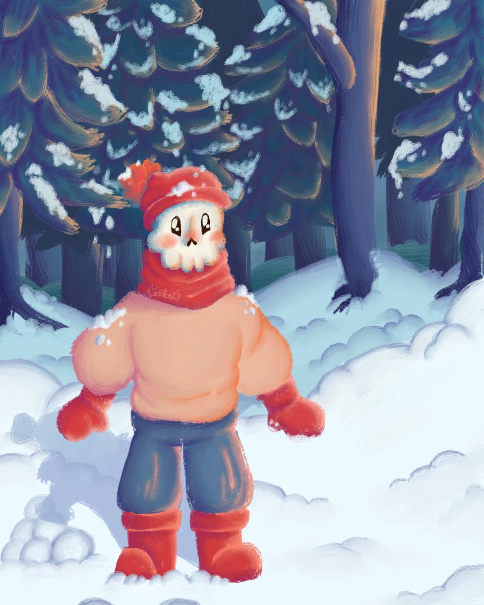 Trinstasi's tweet photo. Little Papyrus✨️

#undertale #fanart https://t.co/cwIkqP22OR