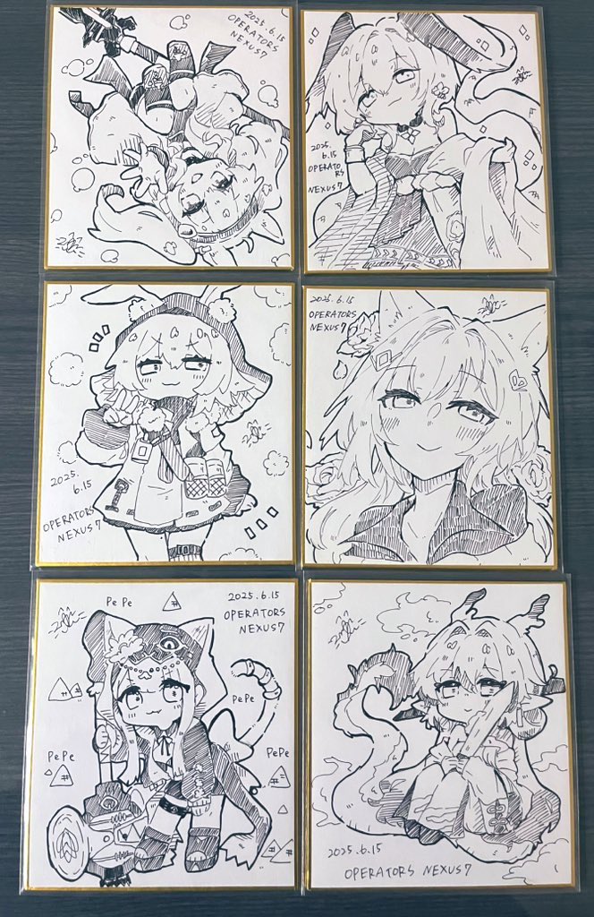 #今月かいた絵を晒そう
三次元のものに触れる機会が多かったですね🙂‍↕️ 