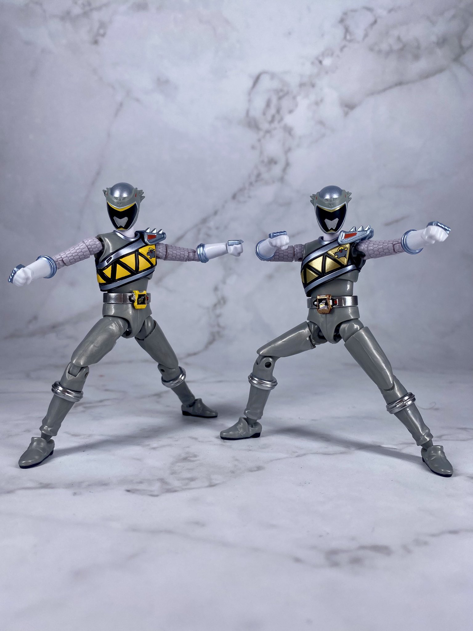 SHODO SUPER キョウリュウジャー3 キョウリュウシアン グレー 掌