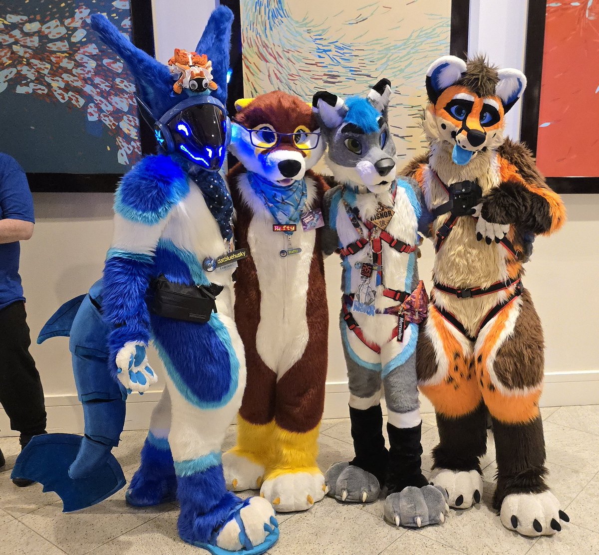 Feesh #FursuitFriday #protogen