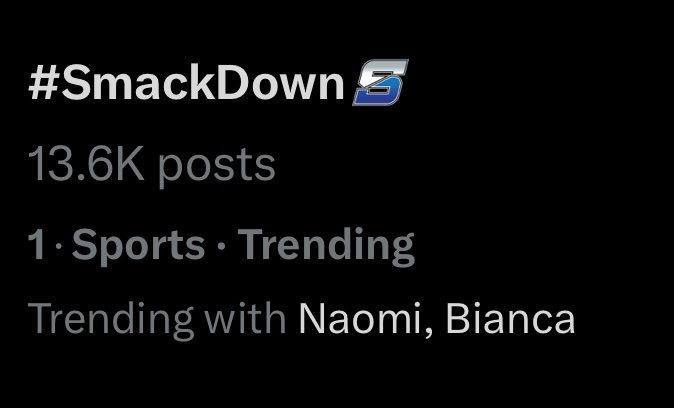 TrinityFatuNews's tweet image. Naomi is trending #1 alongside Smackdown and Bianca Belair after … Naomi said she broke in Bianca’s parents house…