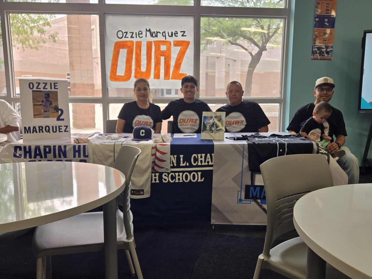 <a href="/Fchavezeptimes/">Felix Chavez</a> 
Chapin 3B/P Ozzie Marquez has signed to play baseball at OUZA!!
Ottowa University Arizona