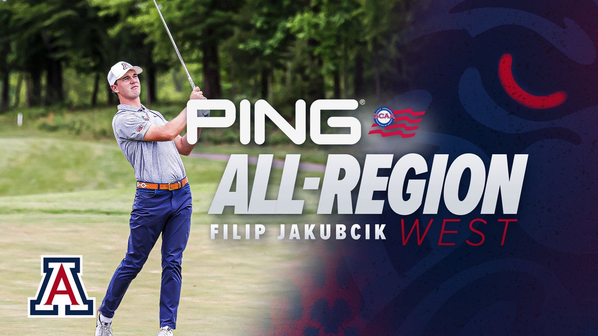Congratulations to Filip Jakubcik on his second selection in back to back years to the All-Region West Team!! <a href="/PingTour/">PING GOLF</a> <a href="/GolfCoachesAssn/">GCAA</a>