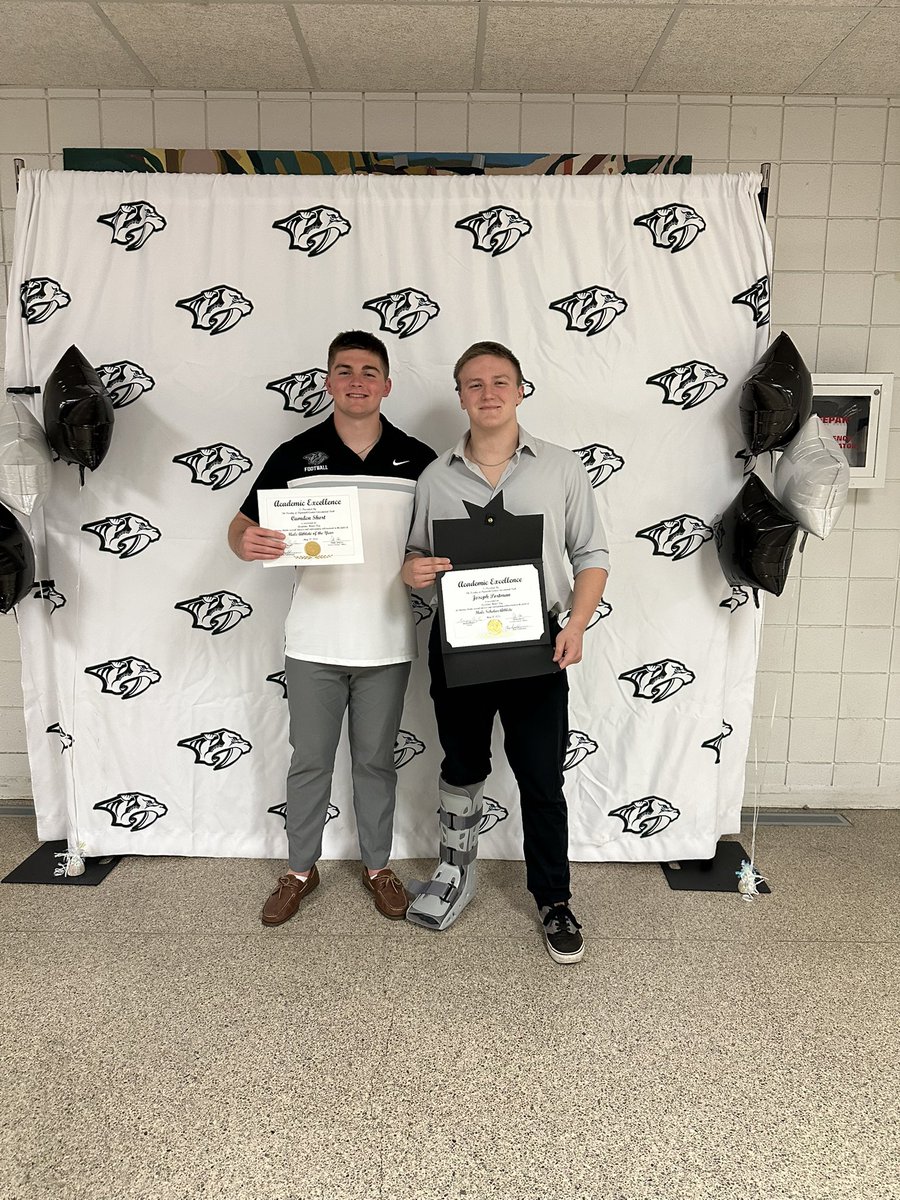 Plymouth Football (@plymouth_ball) on Twitter photo Congratulations to Joe Portman and <a href="/camdenshort31/">Camden Short</a> on being named male scholar athlete of the year and male athlete year of year at Plymouth this year! Well deserved fellas. Congratulations to Joe Portman and <a href="/camdenshort31/">Camden Short</a> on being named male scholar athlete of the year and male athlete year of year at Plymouth this year! Well deserved fellas.