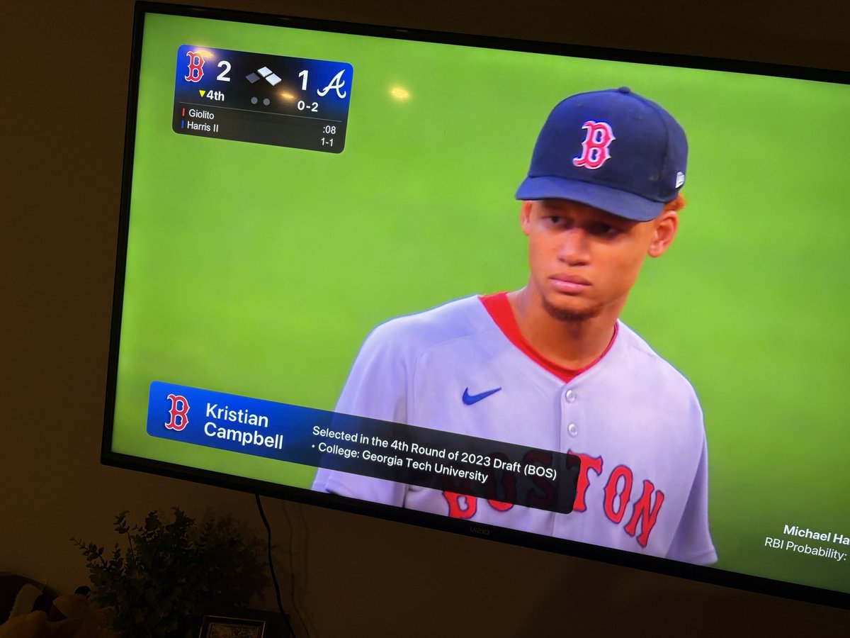 Nice <a href="/AppleTV/">Apple TV</a> this is news to me about <a href="/GTBaseball/">Georgia Tech Baseball</a>