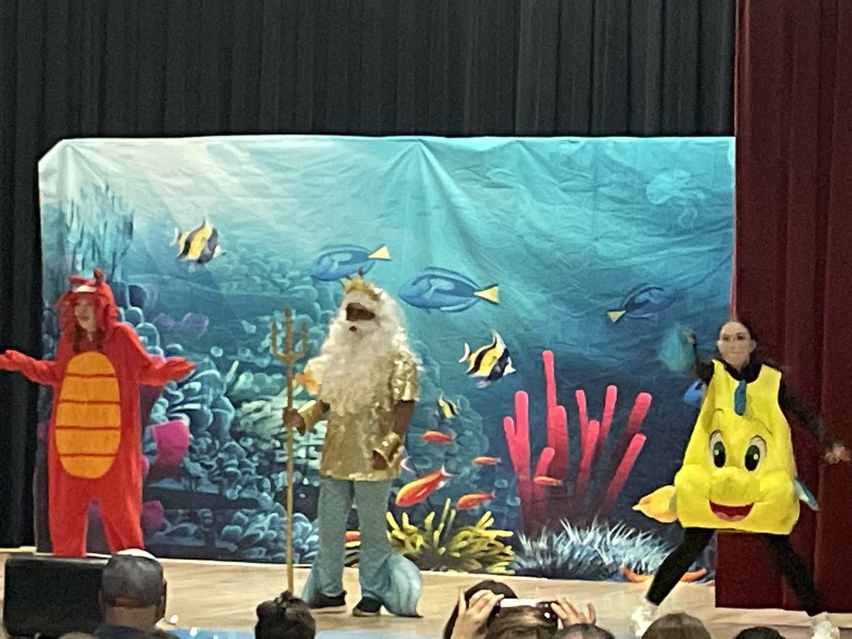 WSMS Drama Club Presents…The Little Mermaid! 🎭🎭🎭