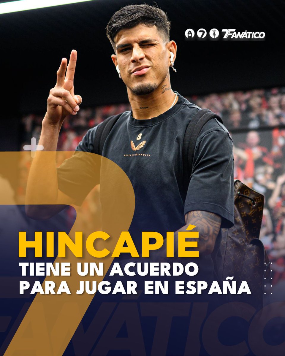 #Fanático I Medios españoles aseguran que Piero Hincapié tiene un acuerdo para seguir su carrera en España. Su futuro estaría en Madrid
#LéaloenET: is.gd/X3TWWf