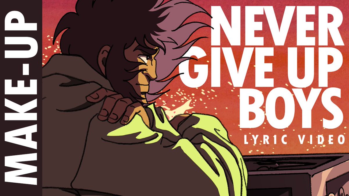 the_hakuren's tweet photo. MAKE-UP 「NEVER GIVE UP BOYS」
(lyric video)

▶️ https://t.co/Rzjh9lC13Z

#Hakuren #SaintSeiya #聖闘士星矢 #Anime #Music #Videolyrics #LyricVideo #MusicVideo #Animation #Animación #CaballerosDelZodiaco https://t.co/efaaqSHq9M