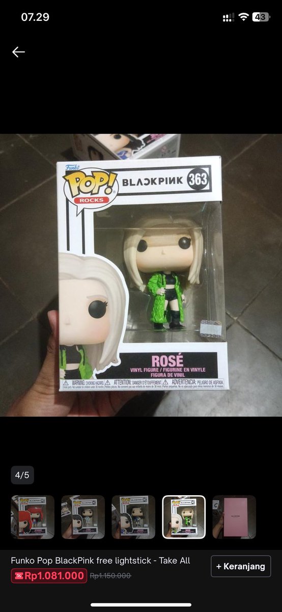 uupiit's tweet photo. #WTS Funko Pop Blackpink HYLT
#Jennie
#Jisoo
#Rosé
#Lisa

Take all free lightstick Blackpink ver 1

Bisa co tokped https://t.co/fV4KzinMaa
