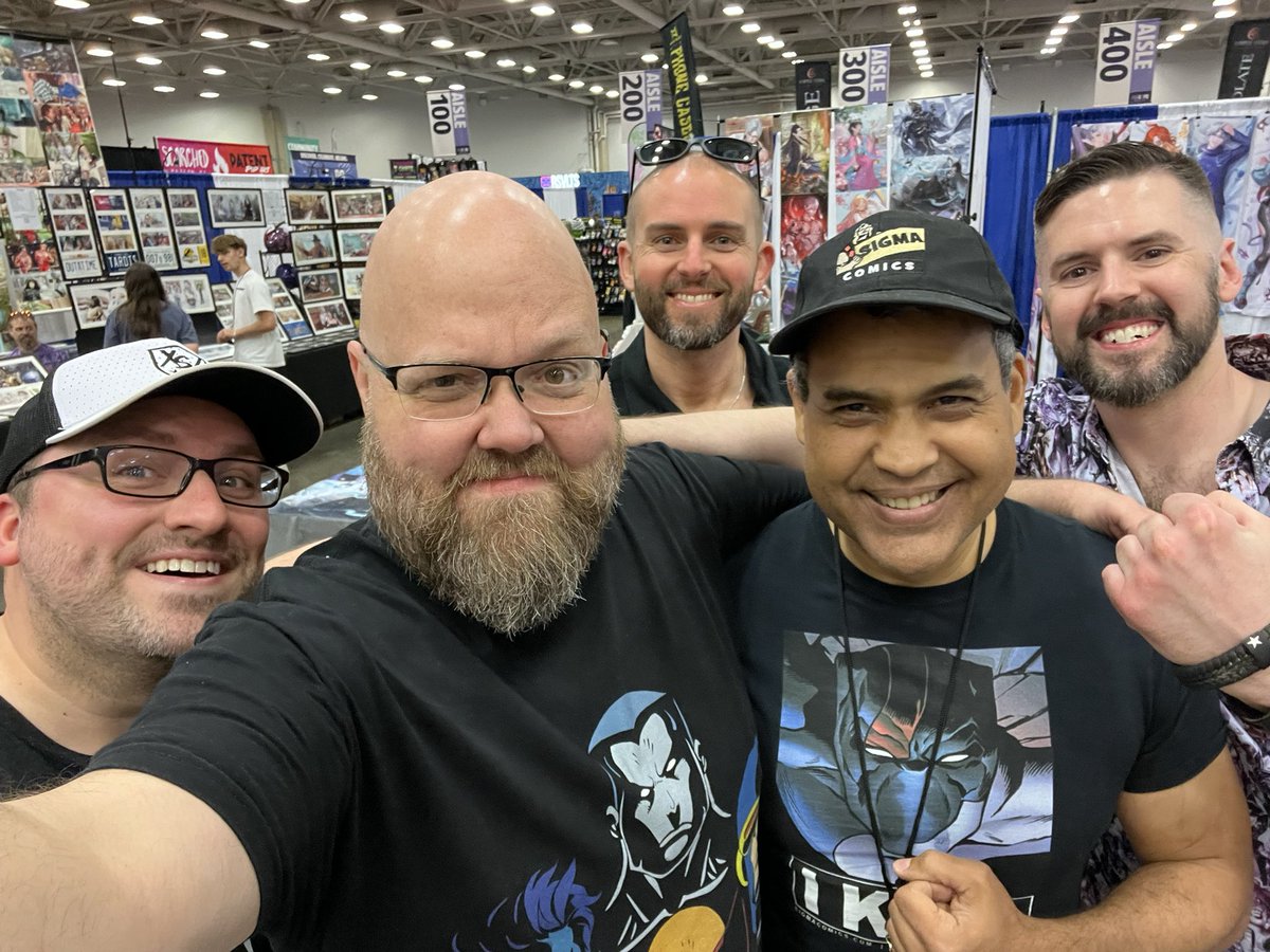 Aaron Sparrow™ is a JERK! (@aaron_sparrow) on Twitter photo Spreading comic book joy with <a href="/JoshuaLMcDonald/">Joshua McDonald</a>, <a href="/MaxPriestley/">Maxfield Von Priestley</a>, Drew and <a href="/sigmacomics/">sigmacomics</a>! Spreading comic book joy with <a href="/JoshuaLMcDonald/">Joshua McDonald</a>, <a href="/MaxPriestley/">Maxfield Von Priestley</a>, Drew and <a href="/sigmacomics/">sigmacomics</a>!