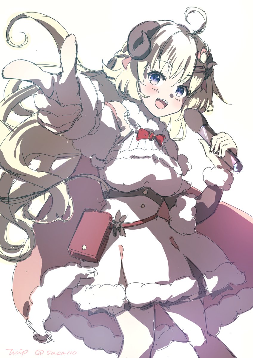 saca110's tweet image. (WIP) あと1週間ですね・・・
#つのまきあーと