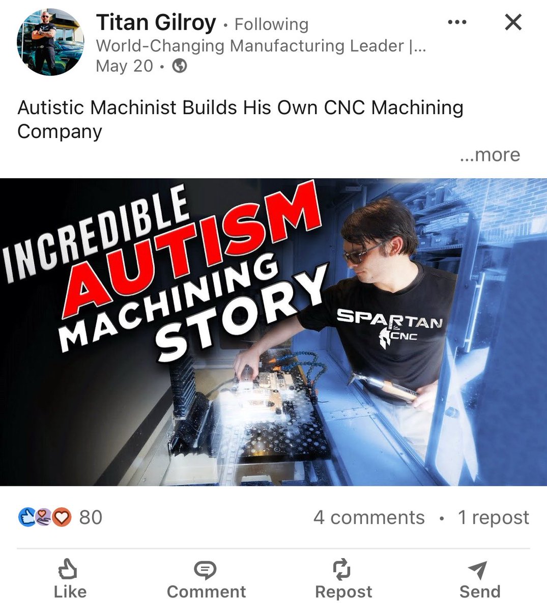 They’re all autistic.