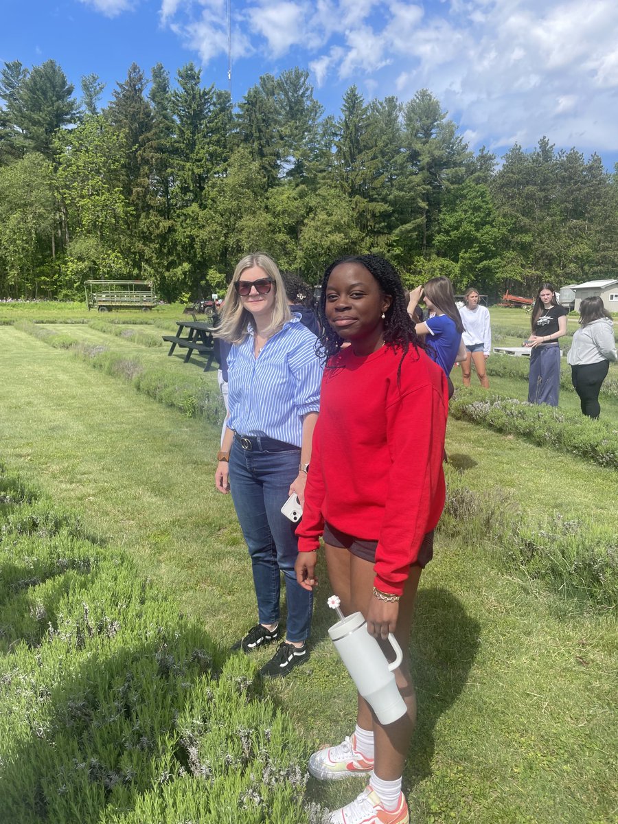 A great day for Extended French students from ACS… a touch of culture exploring the lavender fields, communicating in French with peers and building community!  ❤️ So proud of how they represent ⁦<a href="/bhncdsb/">BHNCDSB</a>⁩ and ⁦<a href="/assumptionlion/">Assumption CS</a>⁩ when visiting a community business!