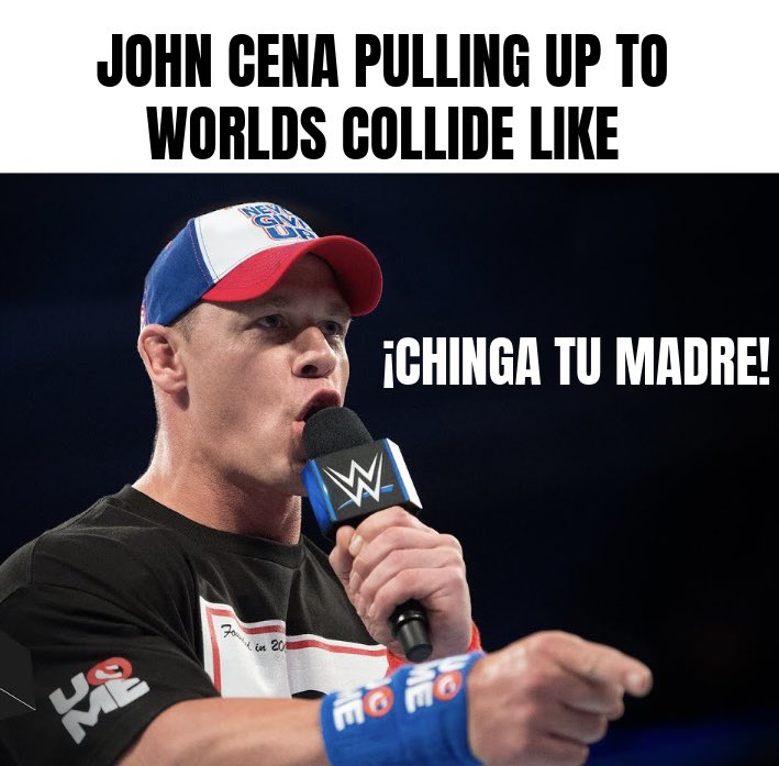 360THAMACK's tweet image. #WWE #WorldsCollide #JOHNCENA #AAA
