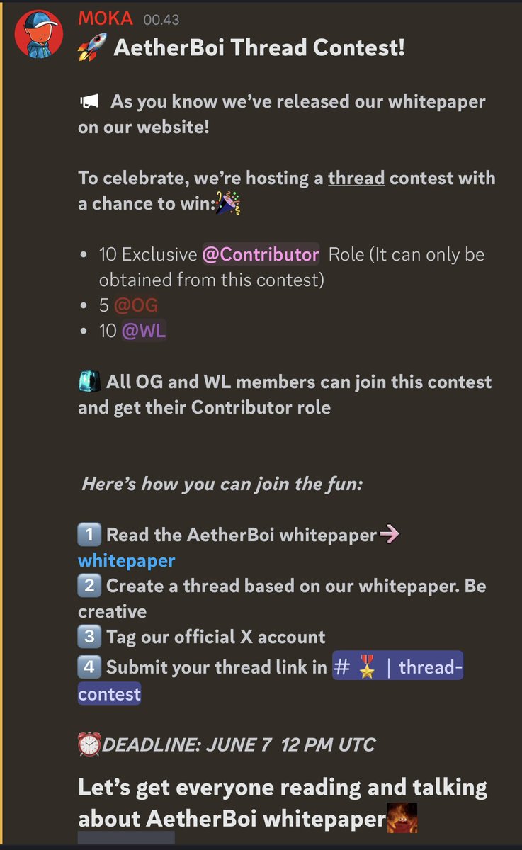 Alpha from me: Joining the event will be the Easiest way to get Role upgrade👀<a href="/AetherBois/">AetherBoi</a> <a href="/FogoChain/">burner</a>