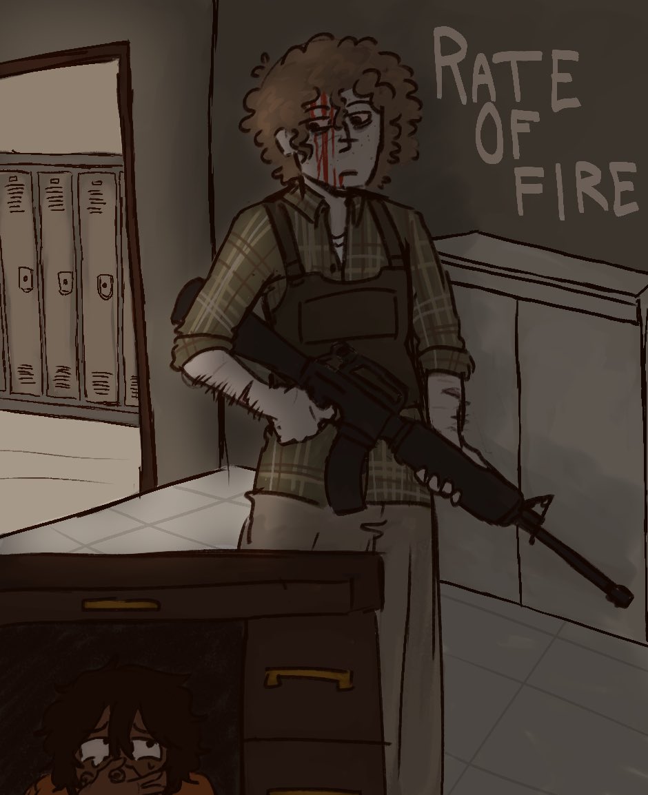 600 RPM, when it’s not jammed — #RATEOFFIRE