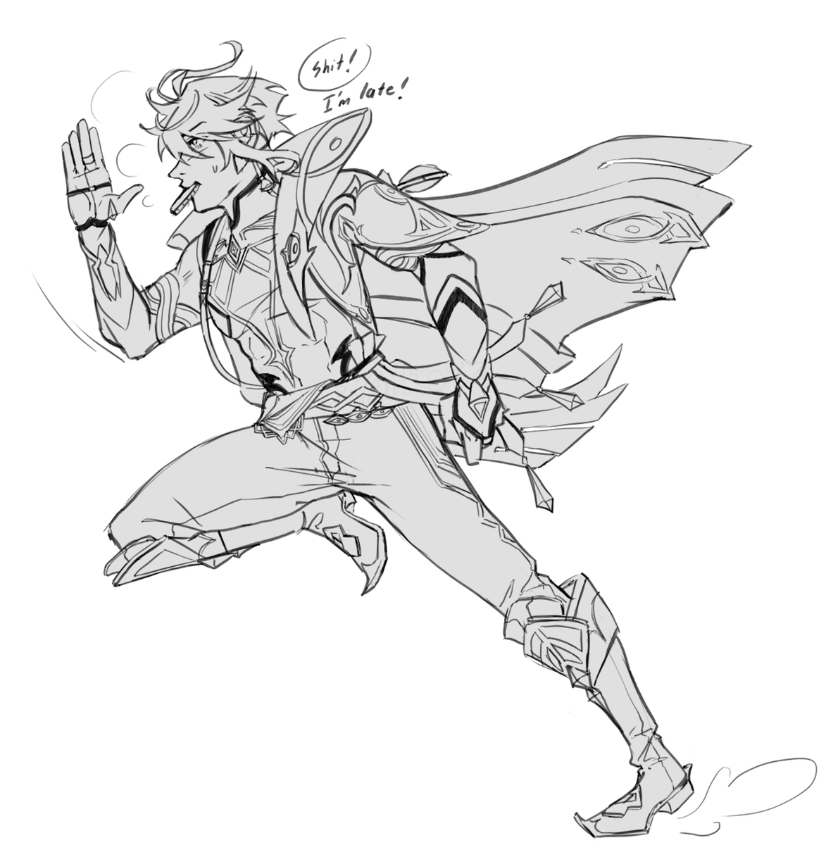 He nyooms!🏃‍♂️💨 

SoTD: Saturday