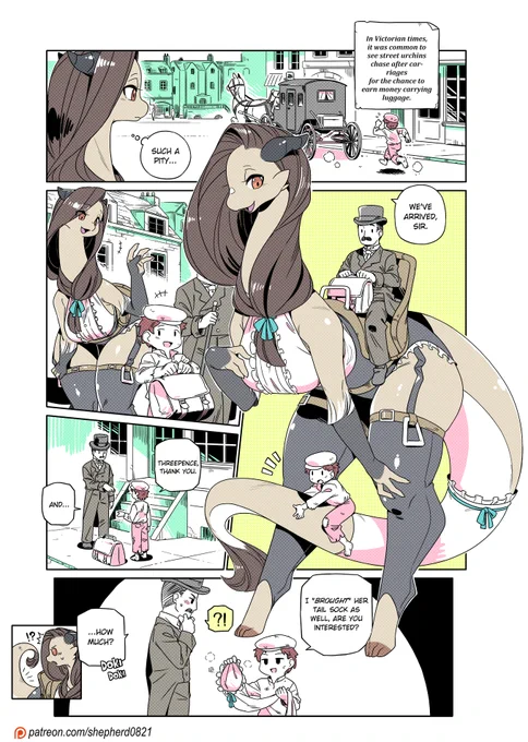 Modern MoGal #368 -  Street Smart 🐉🚕

#modernmogal 