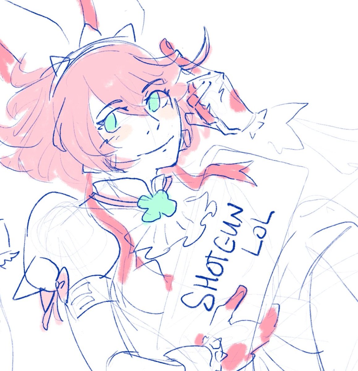 froggyintheair's tweet photo. actually i like this sketch :P wip https://t.co/5zdNkzUBjh