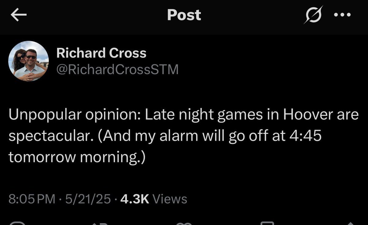 I feel like this X post from last week is coming back to say “Well, ok then…”