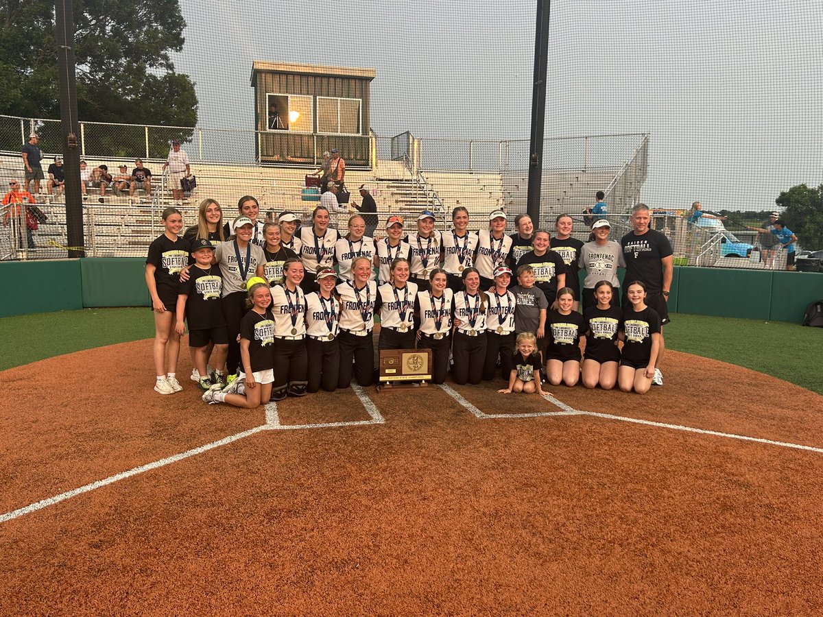 The Frontenac Raiders. Your back-to-back 3A softball state champions.

Frontenac outlasts Silver Lake 2-1 in extra innings. 

Highlights + postgame reaction on KOAM News at 10.