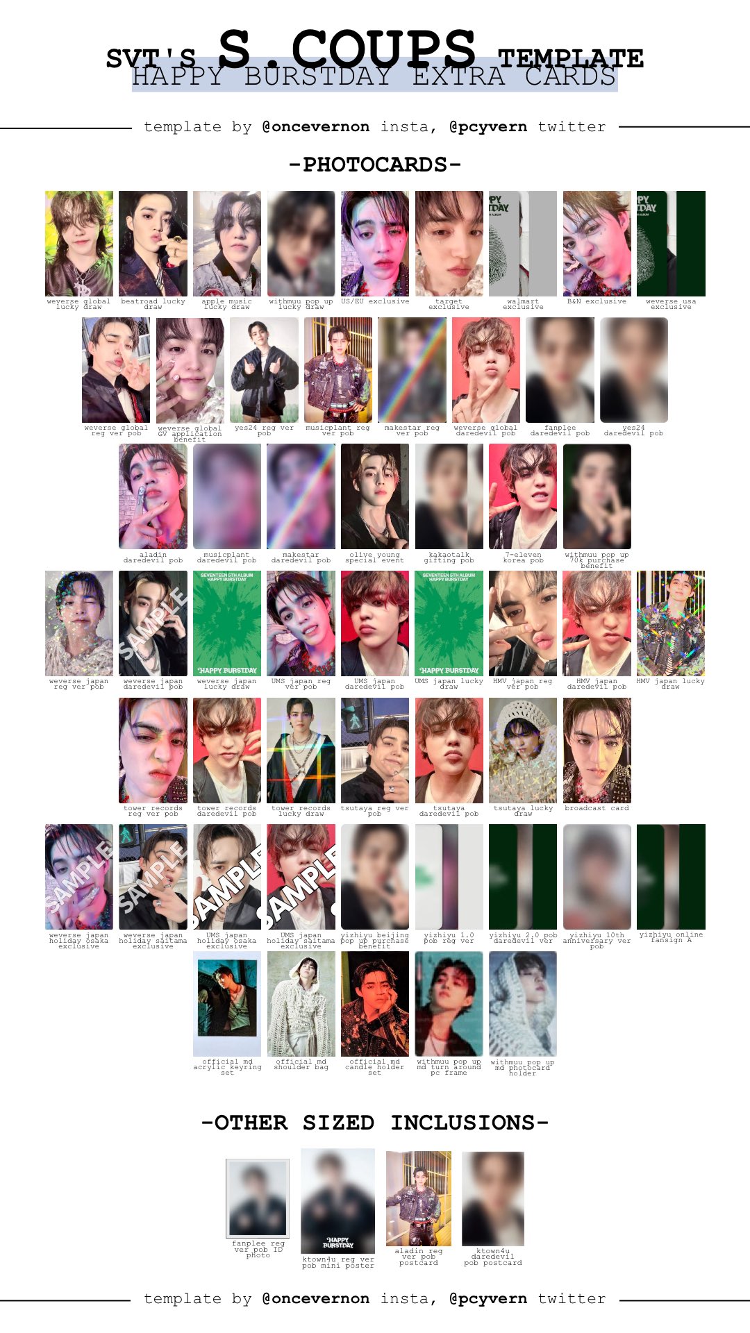 Video Coupons SEVENTEEN - HAPPY BURSTDAY (DAREDEVIL VER.) +