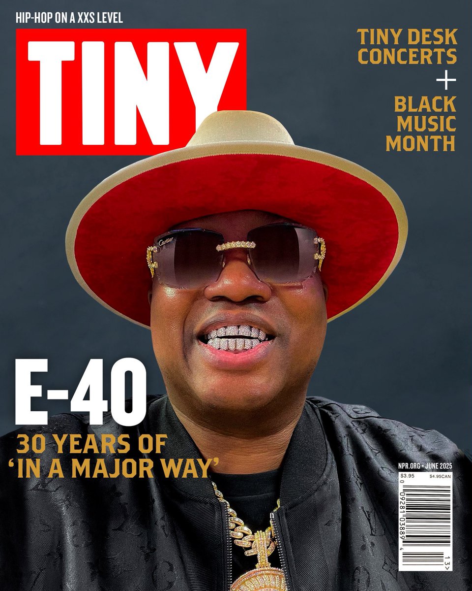 promo for E-40's upcoming Tiny Desk concert