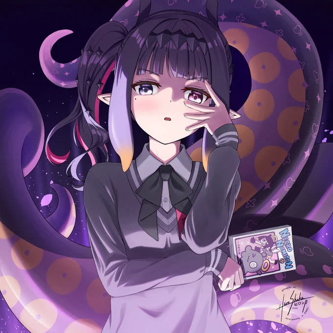 Chuuni Ina What kind of enchantment do you think she'd say?? #inART #いなート