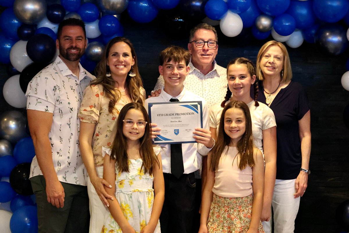 What a special night celebrating our amazing 8th graders! As they close this chapter and step into high school, we’re so proud of the growth, memories, and friendships they've built. We pray a blessing over each of them as they begin this exciting new journey as freshmen.