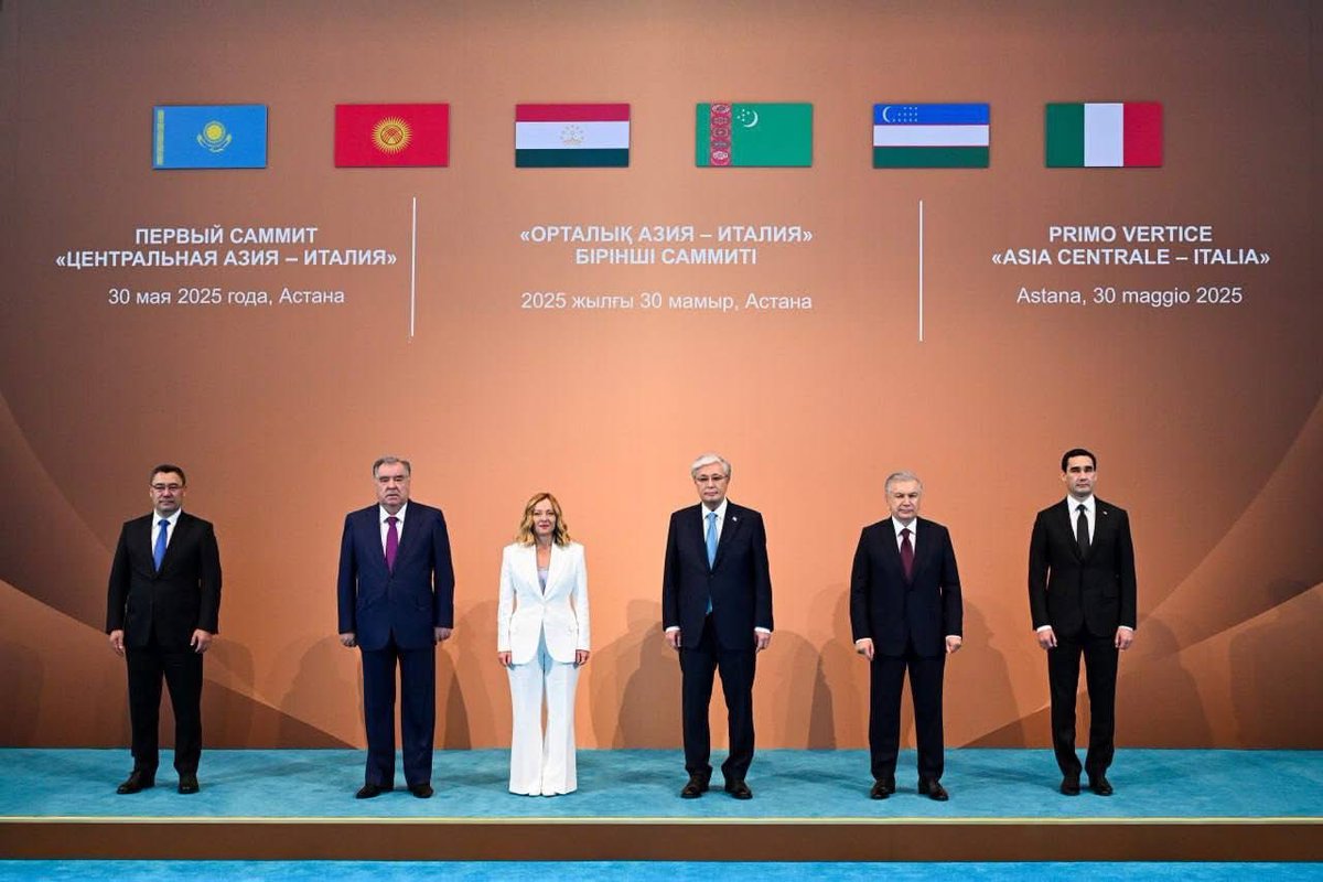 BasaltAriunbold's tweet image. "Central Asia - Italy" summit in Astana.
#central_asia_italy #sammit #Italiya