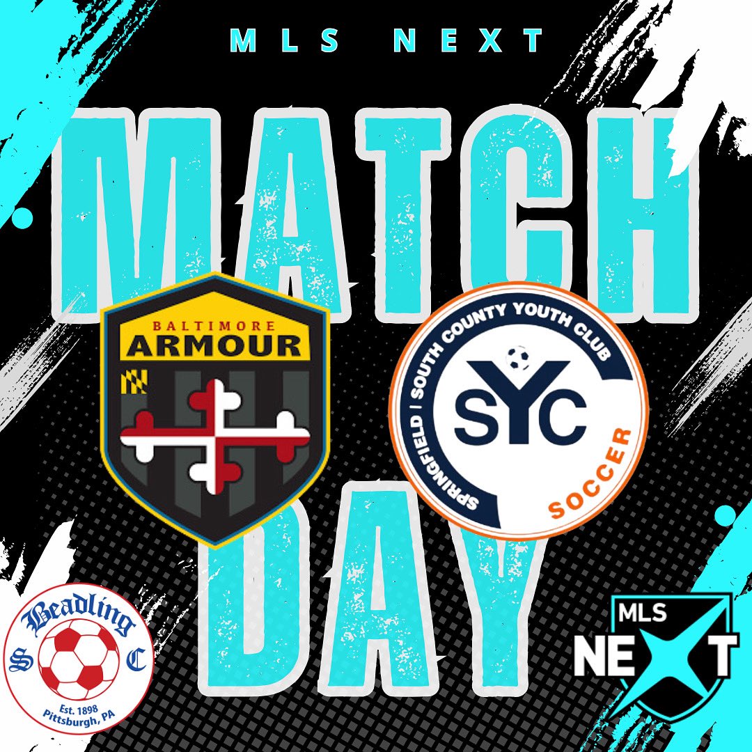 Beadling Soccer Club (@beadlingsoccer) on Twitter photo Our MLS NEXT boys are looking forward to hosting <a href="/bmorearmour/">Baltimore Armour</a> and <a href="/SYCSoccer/">SYC Soccer - Springfield</a> _ this weekend as we come down the home stretch of games. See everyone at Southpointe Fieldhouse this weekend for a great double fixture weekend! #WearTheB Our MLS NEXT boys are looking forward to hosting <a href="/bmorearmour/">Baltimore Armour</a> and <a href="/SYCSoccer/">SYC Soccer - Springfield</a> _ this weekend as we come down the home stretch of games. See everyone at Southpointe Fieldhouse this weekend for a great double fixture weekend! #WearTheB