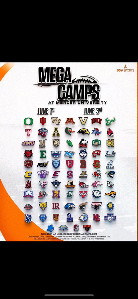 Jah'Keevi Zyvaria Garnett (@jahkeevigarnett) on Twitter photo I will be at <a href="/MercerFootball/">Mercer Football</a> Mega Camp June 1st 3pm session. I Look forward into showing my talents,meeting coaches and competing! May God be with me🙏🏾 I will be at <a href="/MercerFootball/">Mercer Football</a> Mega Camp June 1st 3pm session. I Look forward into showing my talents,meeting coaches and competing! May God be with me🙏🏾