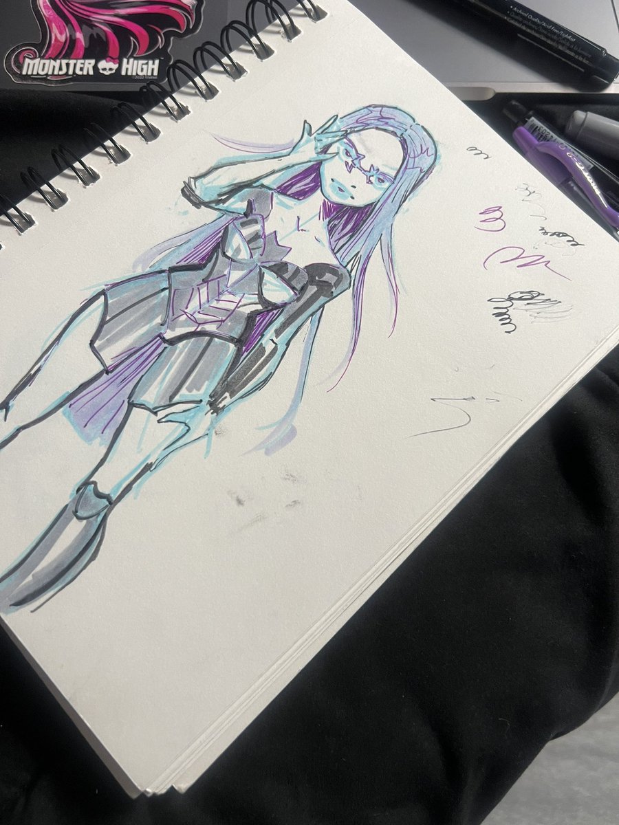 Realizing I need to draw more 😵😵