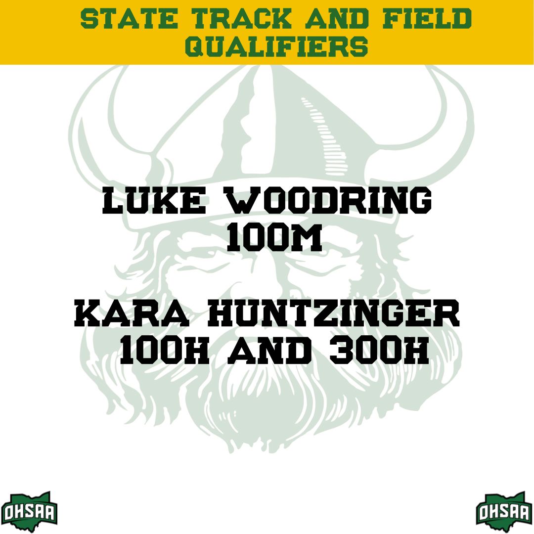 🚨STATE QUALIFIERS🚨

GREAT DAY TO BE A VIKING